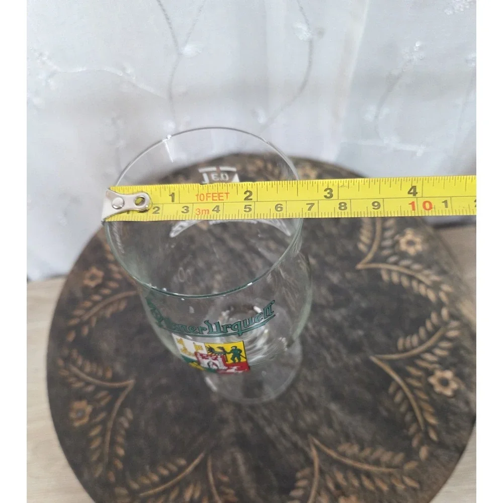 Vintage Pilsner Urqueli Logo Crest‎ Beer Glass 0.3 L Beir Muller Single